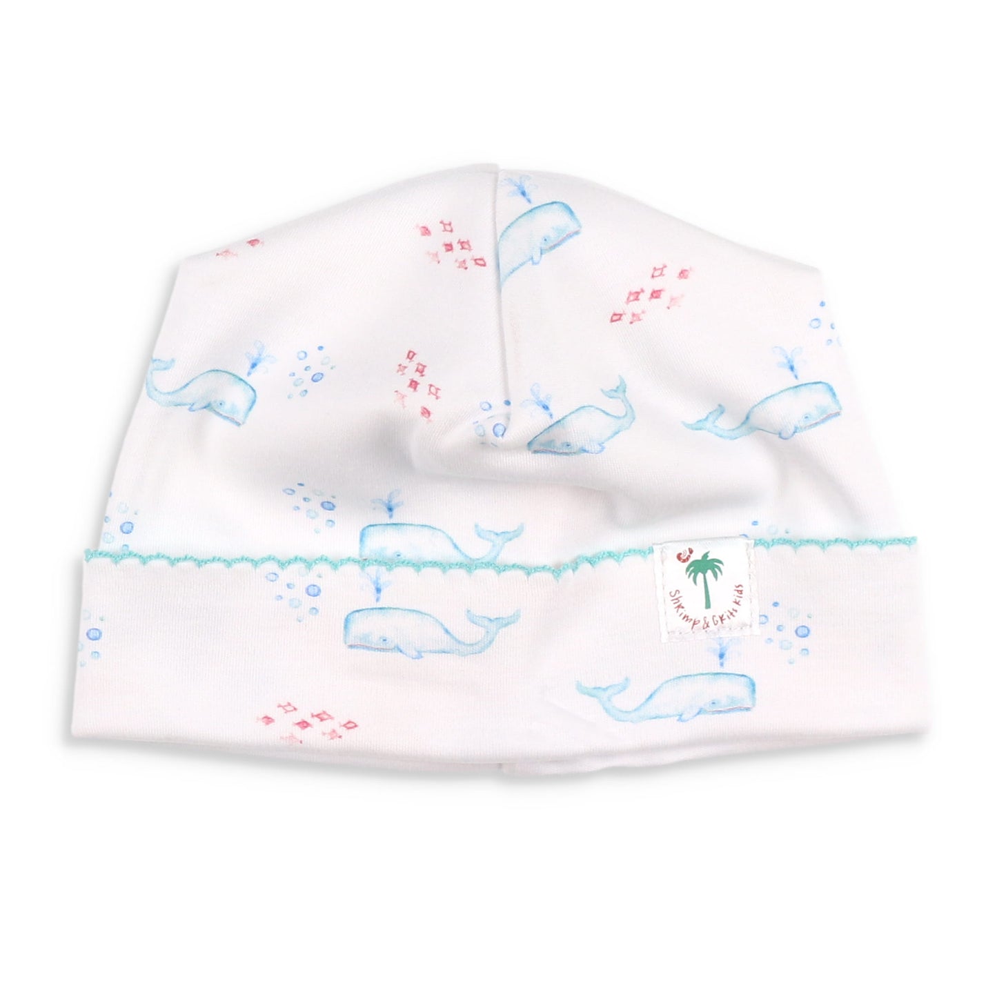 Bubbles Pima Baby Hat WITH SGK TAGS - GIVEAWAY ONLY