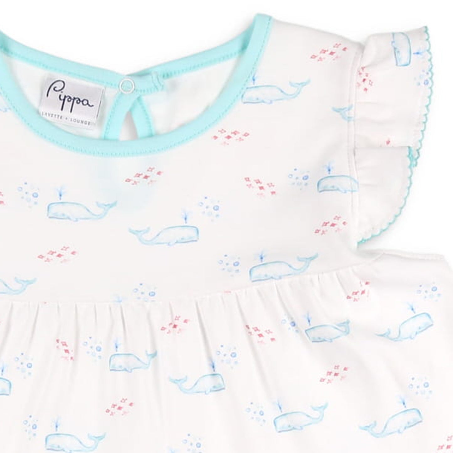 Bubbles Whale Pima Dress