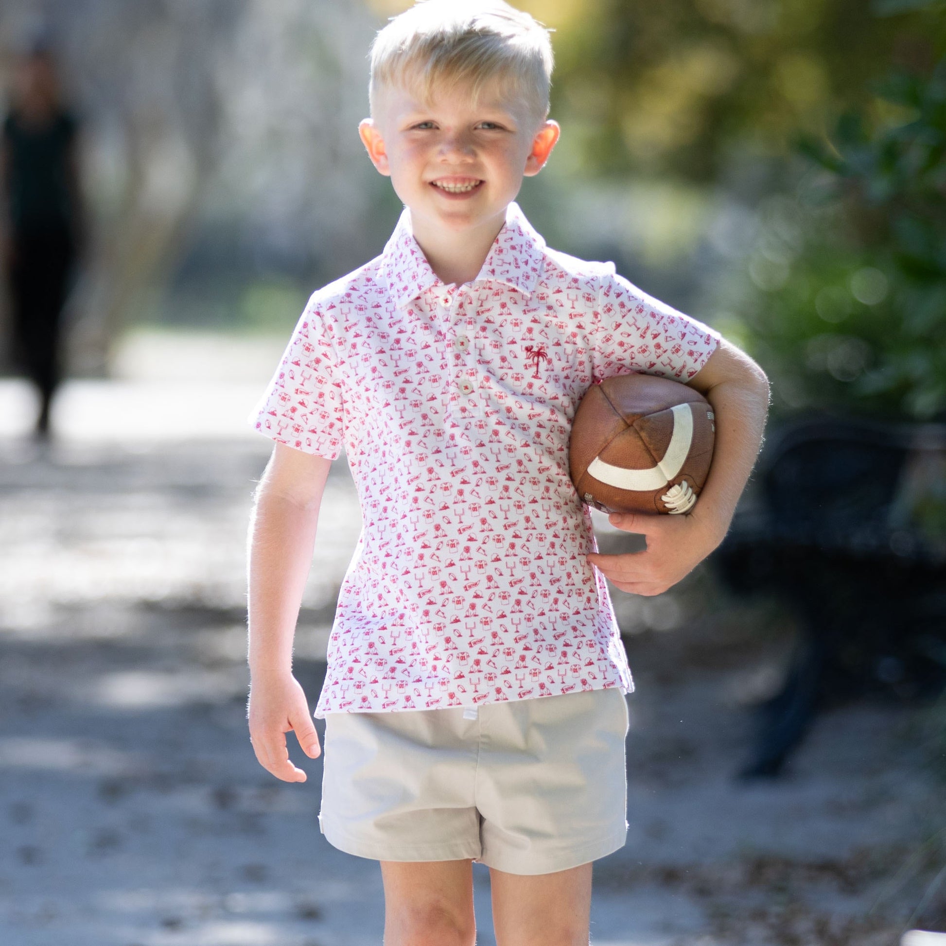 Varsity Spirit Polo boutique children's clothing