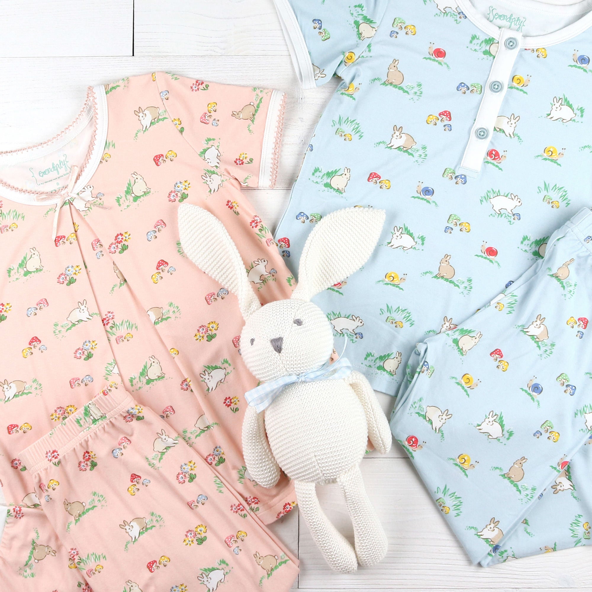 Kids rabbit online pyjamas