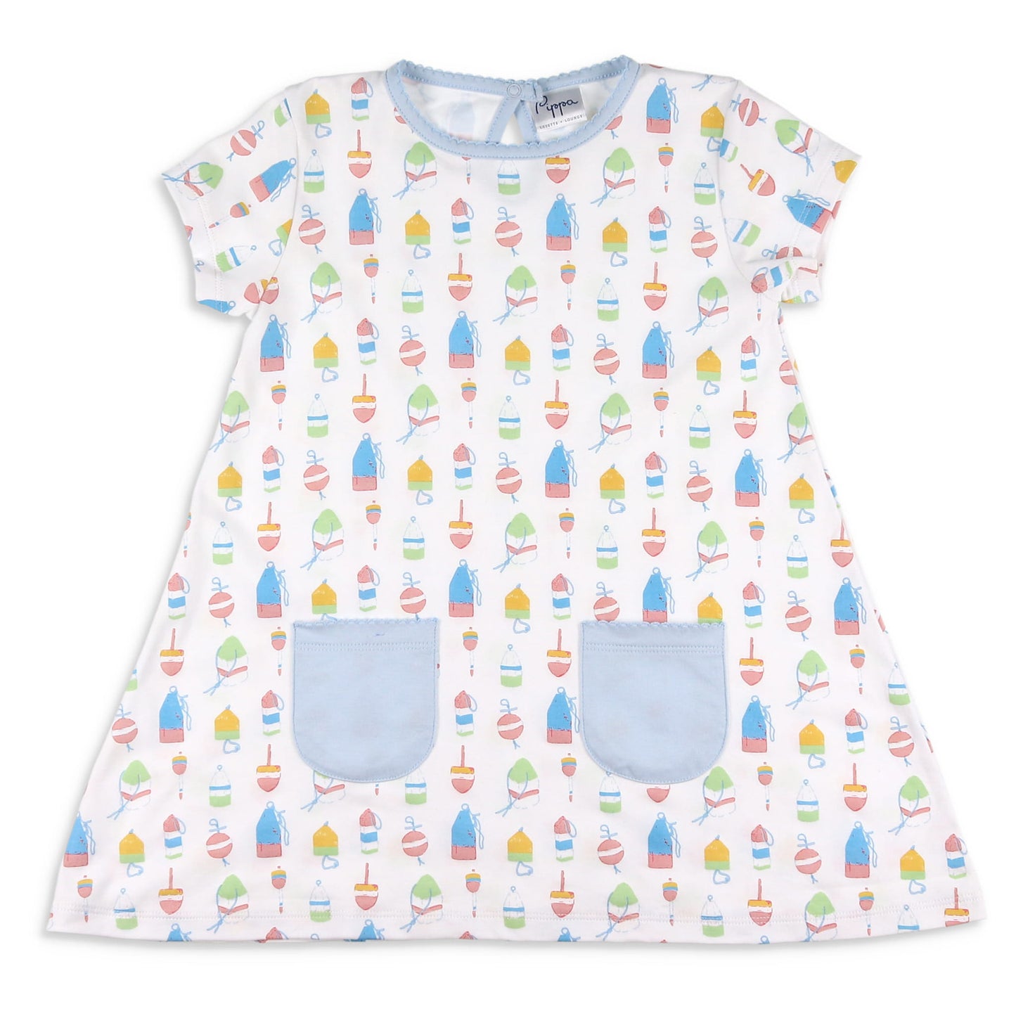 Girls Pima Playdress - Buoy