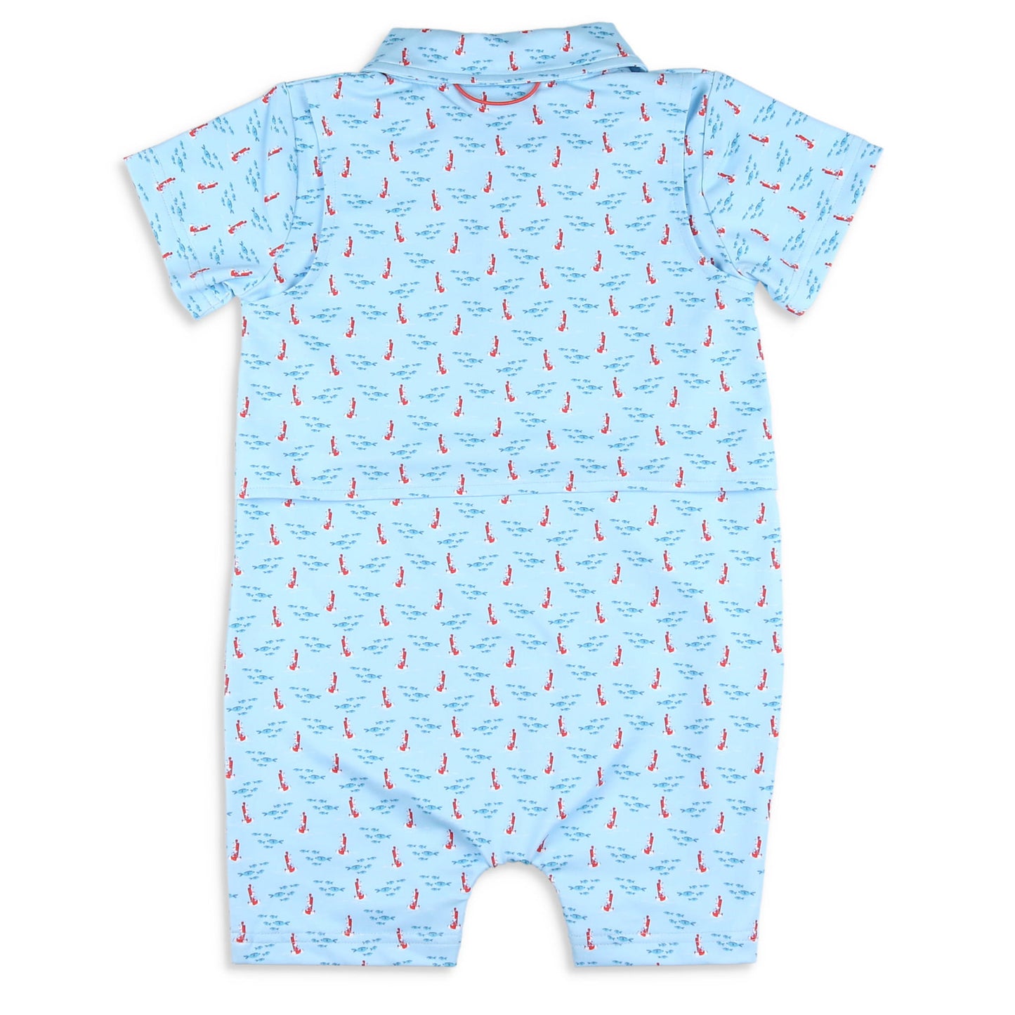 Boys Performance Romper - Buoys