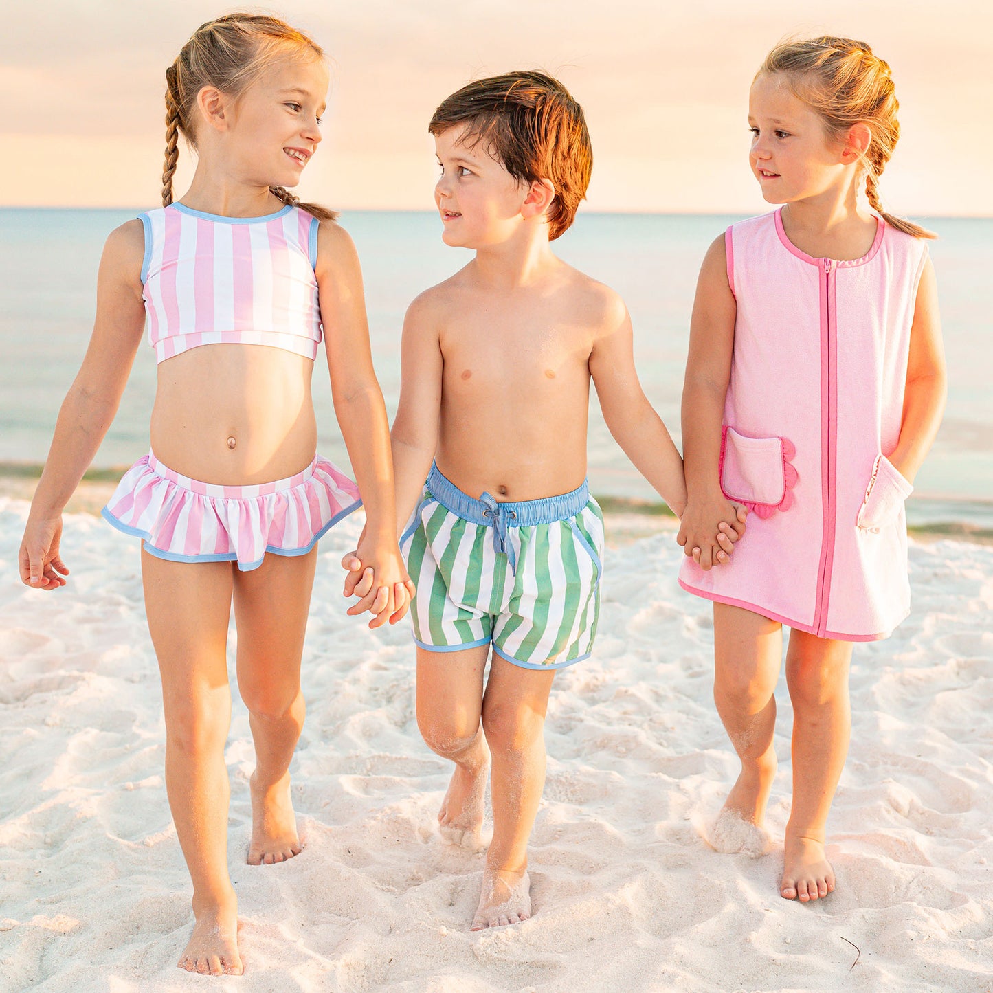 Cabana Stripe Banded Boardies