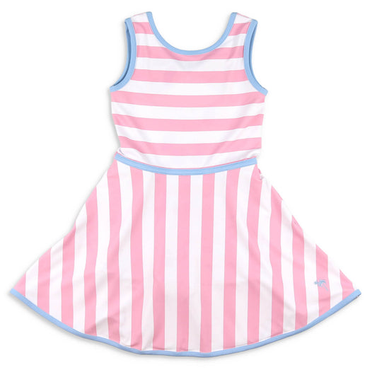 Cabana Stripe Performance Dress