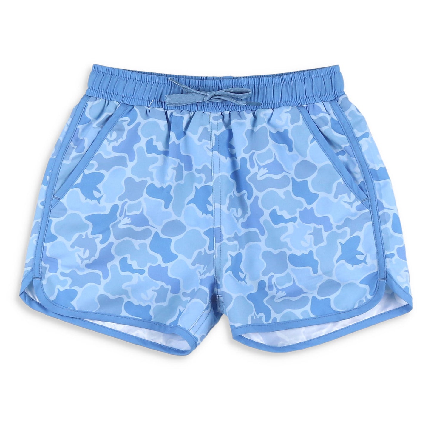 Boys Banded Boardies - Camo Sharks