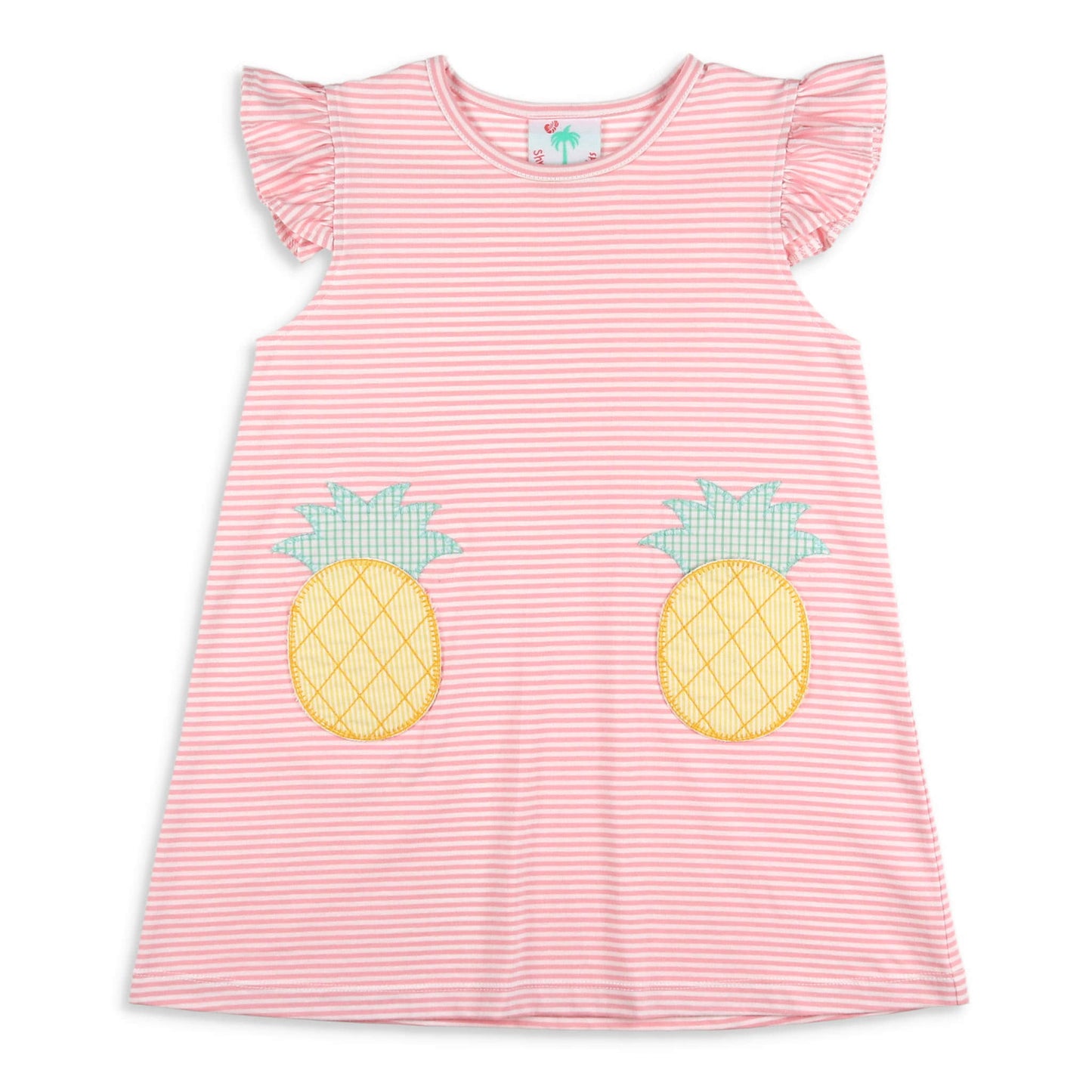 Charleston Pineapple Pocket Dress