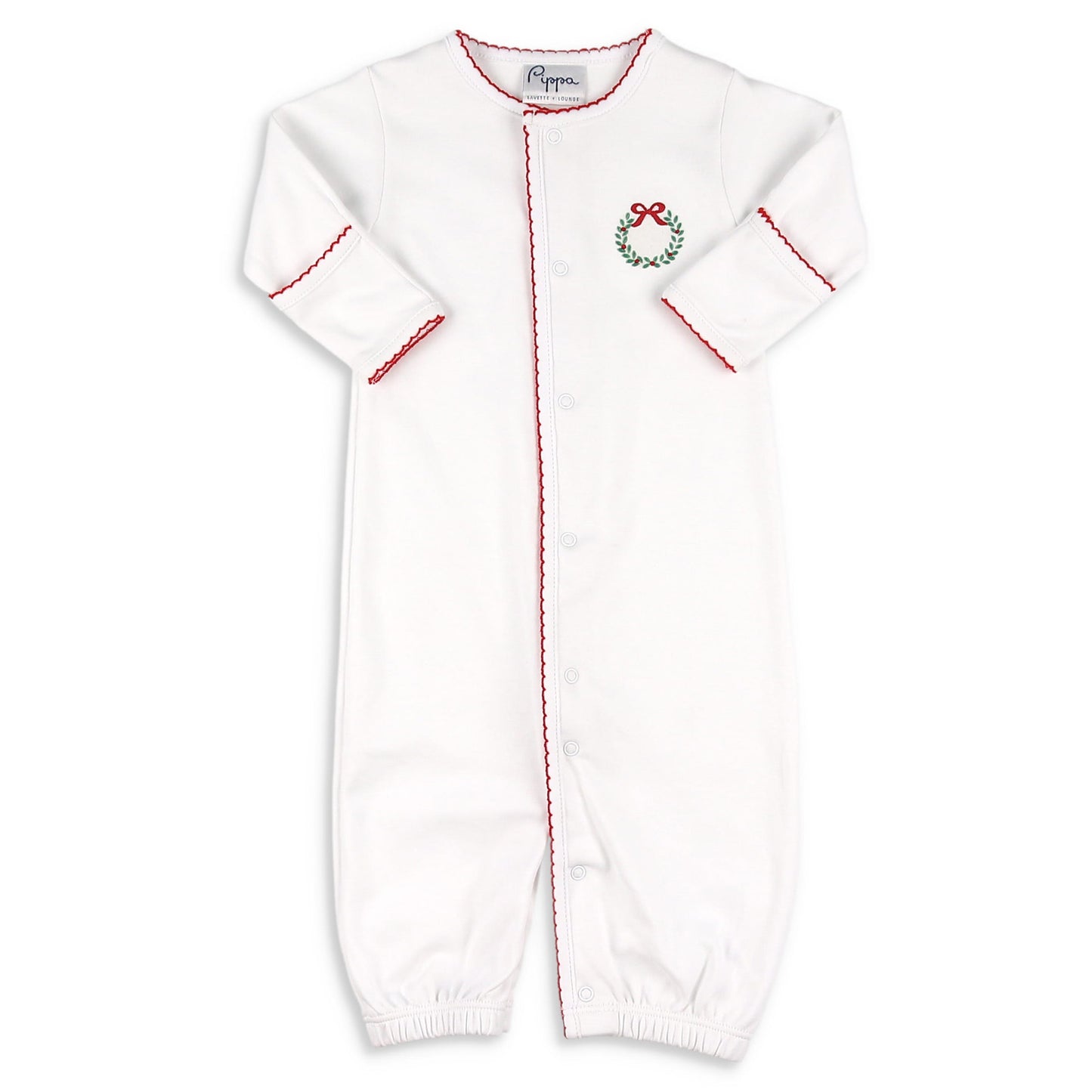 Girls Pima Converter Gown - Christmas