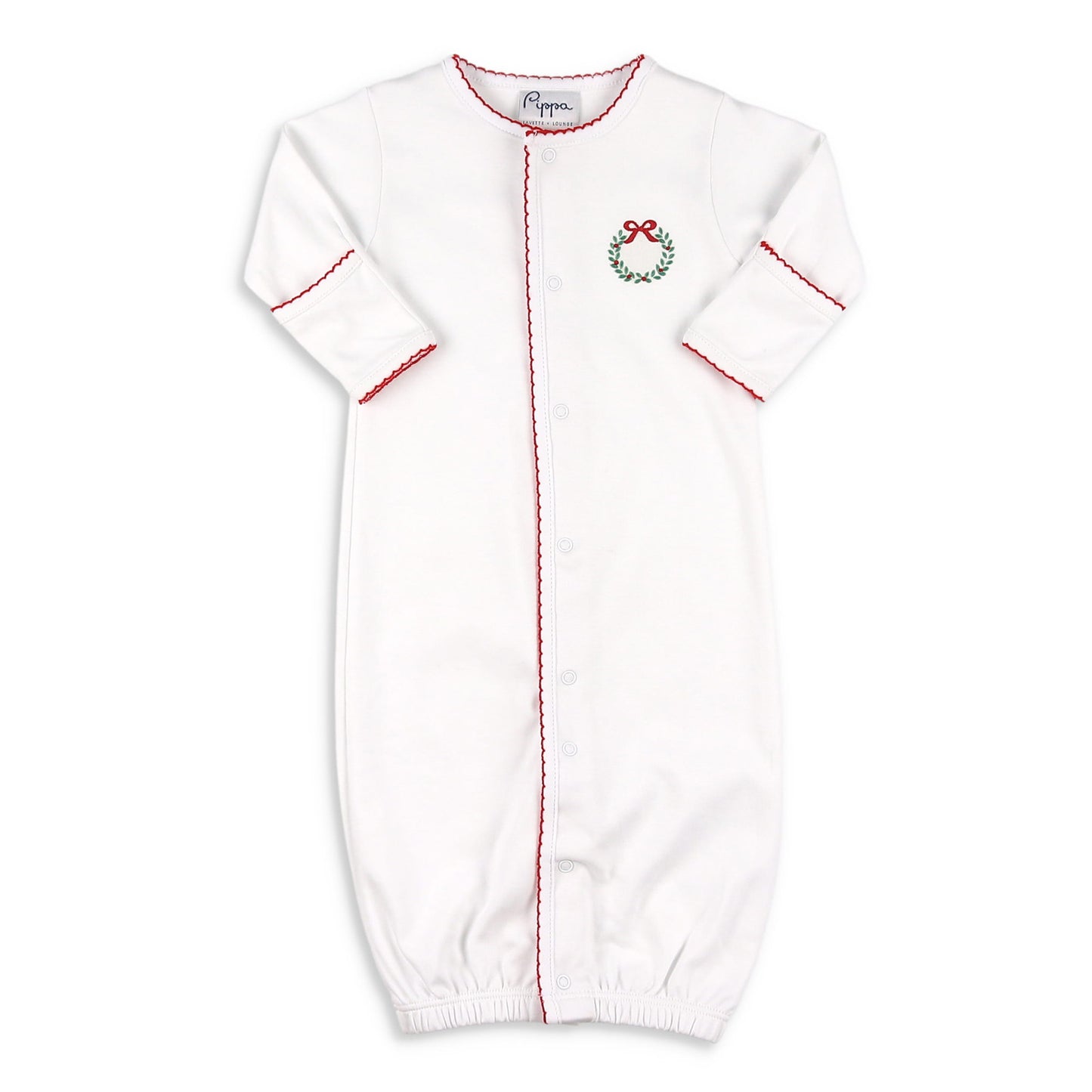 Girls Pima Converter Gown - Christmas