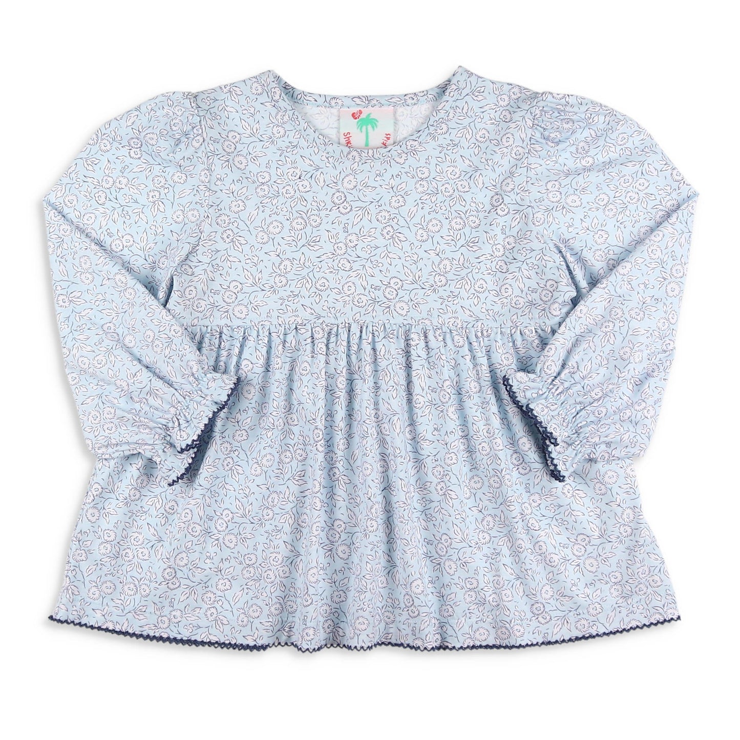 Girls Ella Top - Chrysanthemum