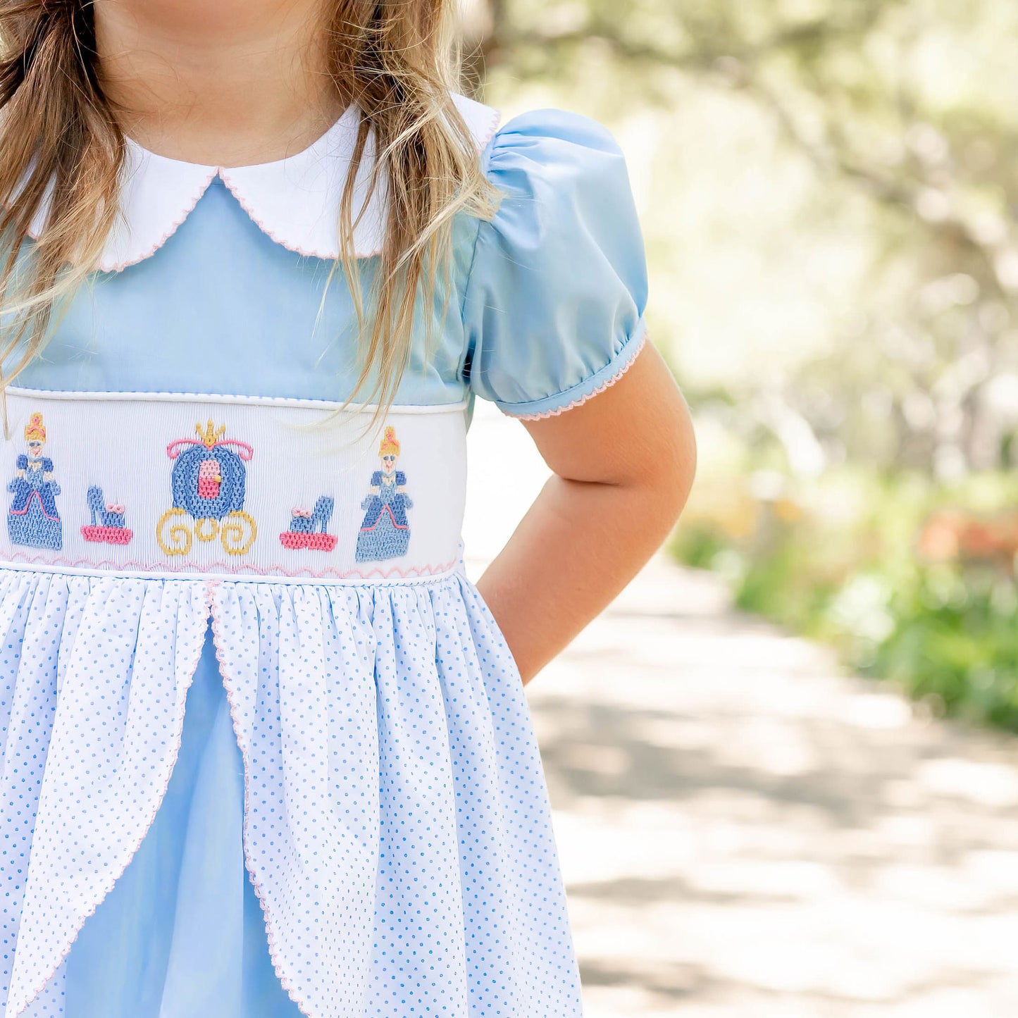 Cinderella Smocked Dress