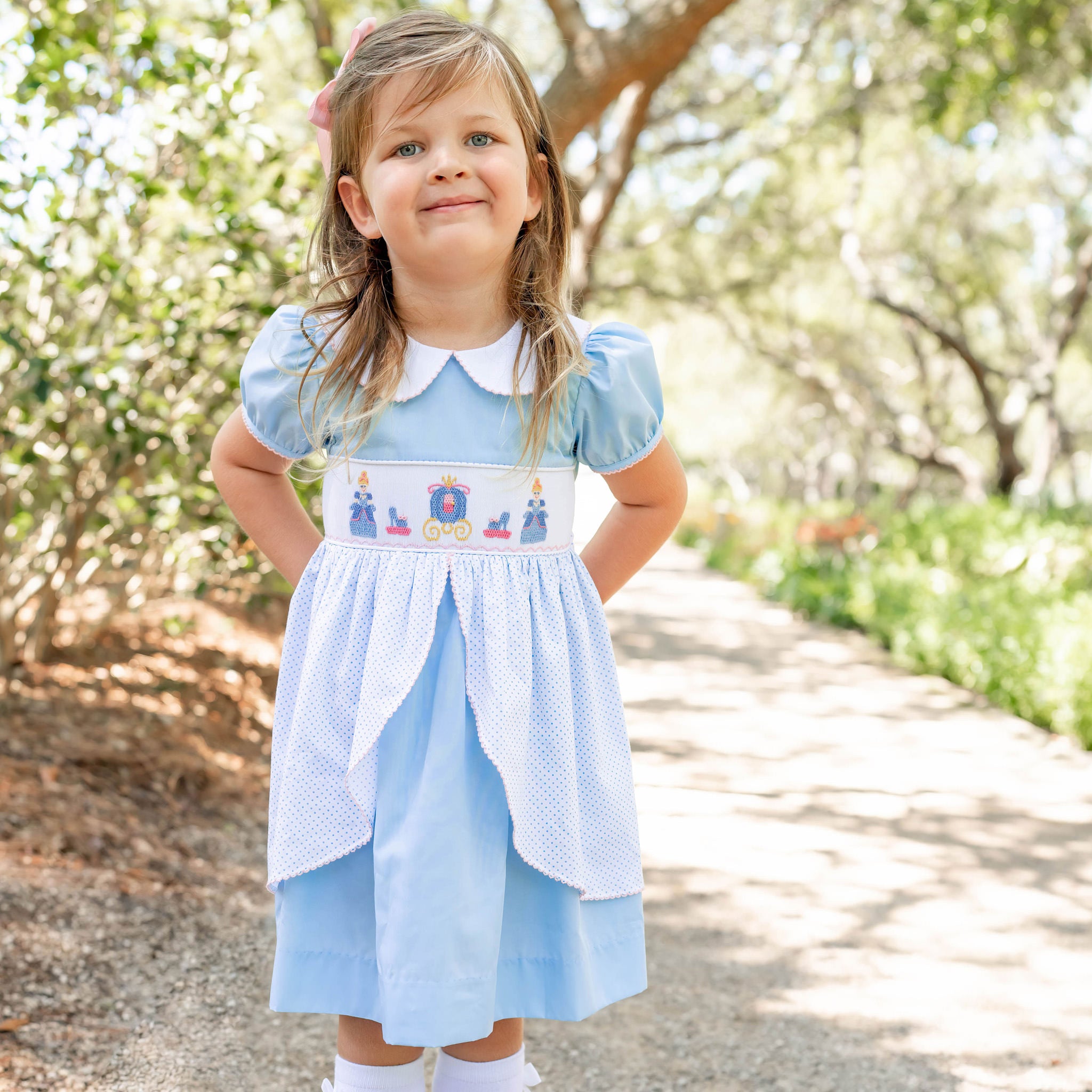 Cinderella Dress Deluxe Princess Costumes Little Girls Dress Kids Fanc –  CQDY