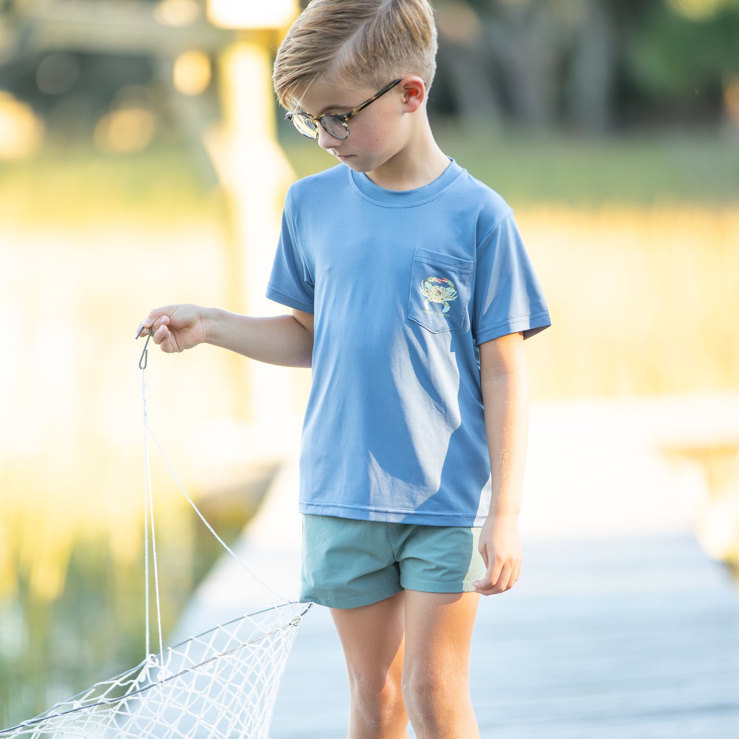 Coastal Fog Performance Shorts