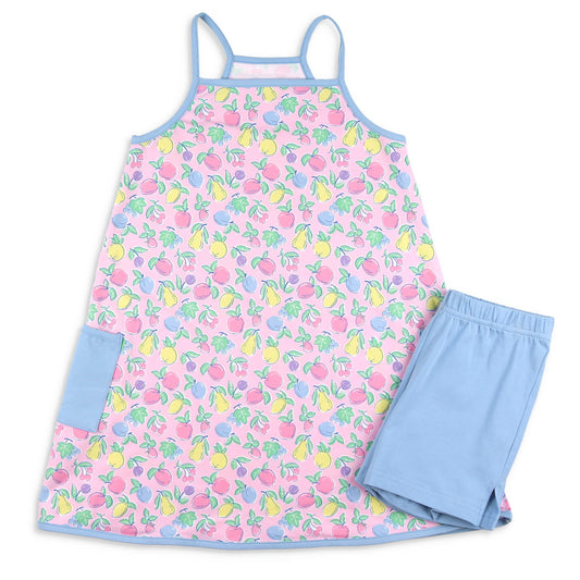 Girls Tank Dress Set - Coconut Grove