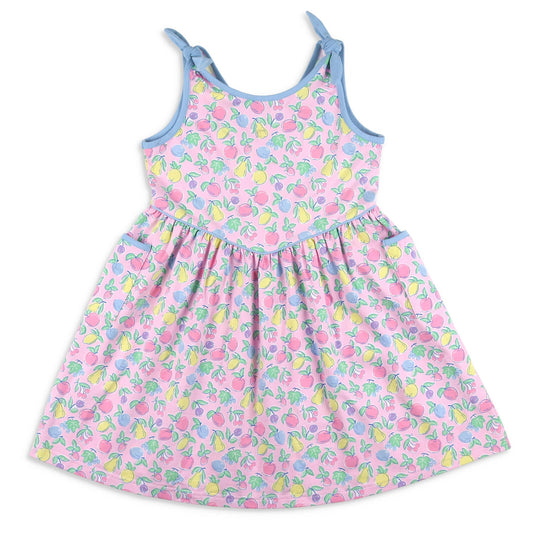 Girls Tie Dress - Coconut Grove (SAMPLE)