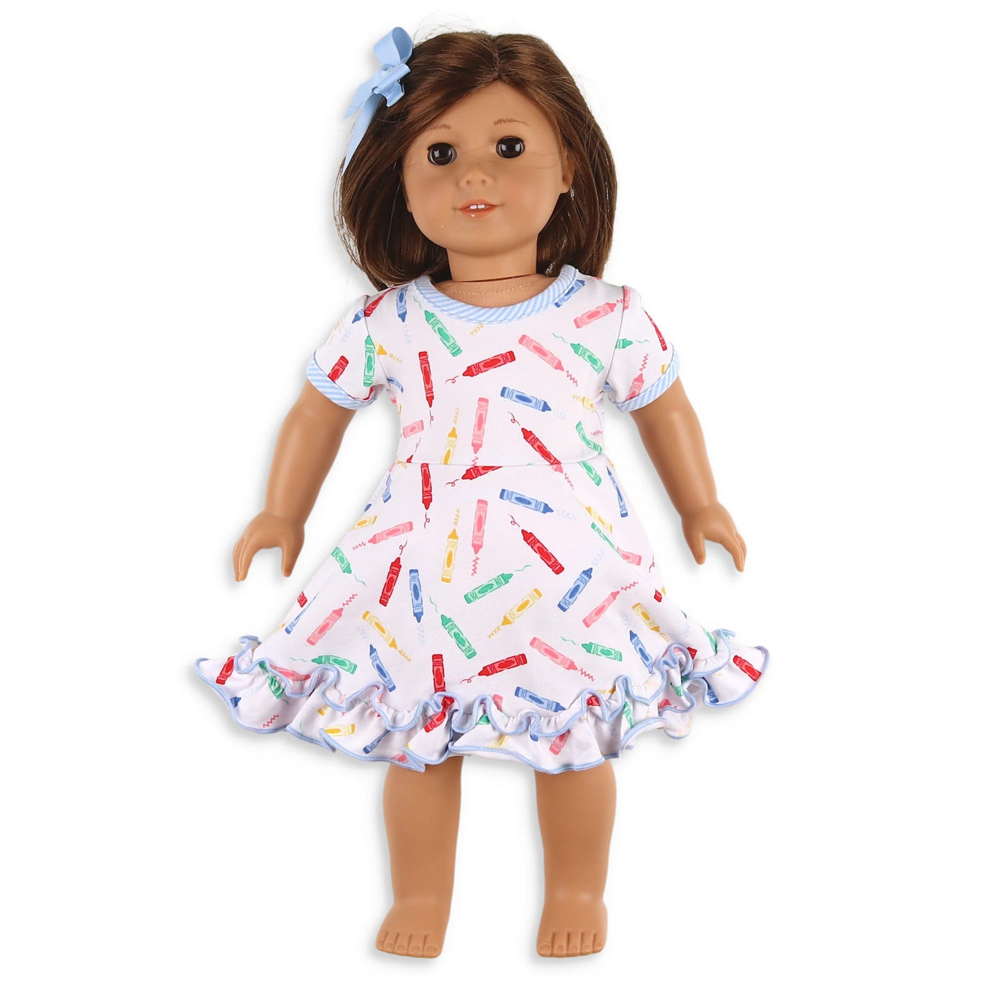 Girls Twirl Doll Dress - Color Me Happy