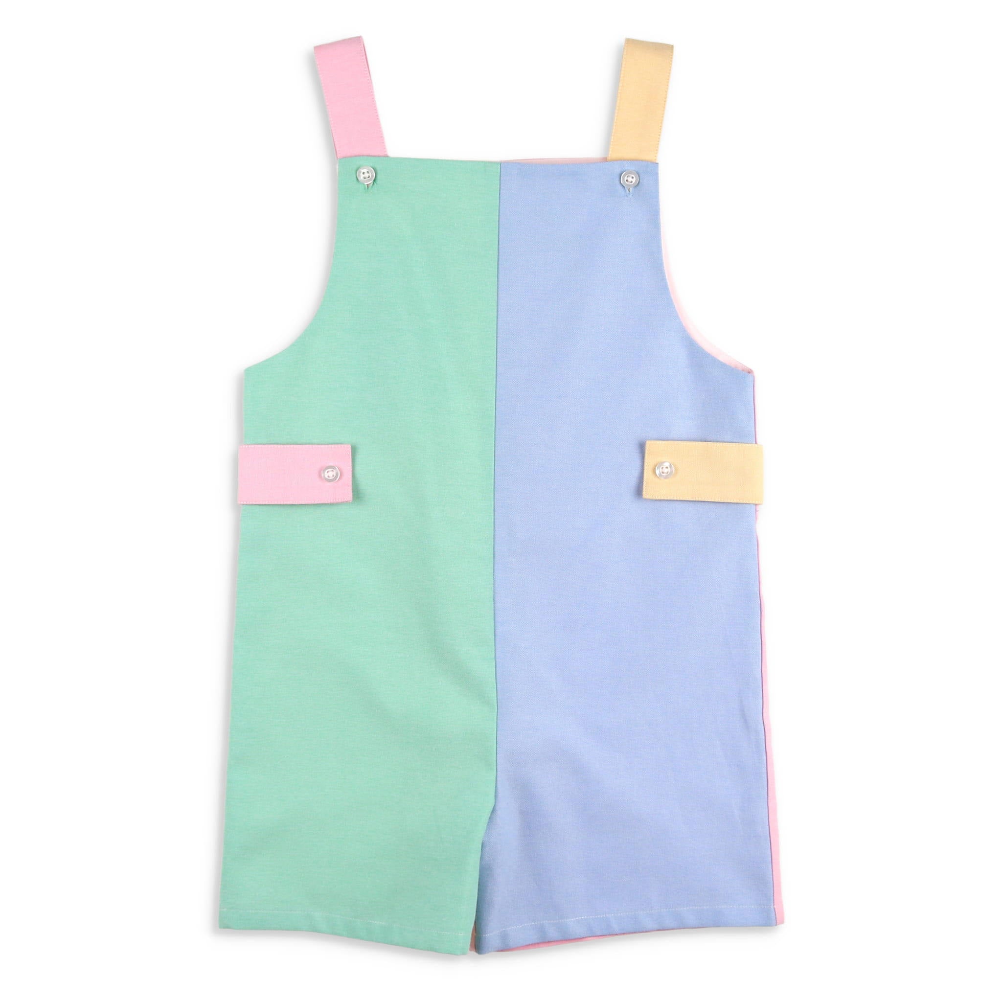 Boys Colorblock Oxford Shortall Shrimp and Grits Kids