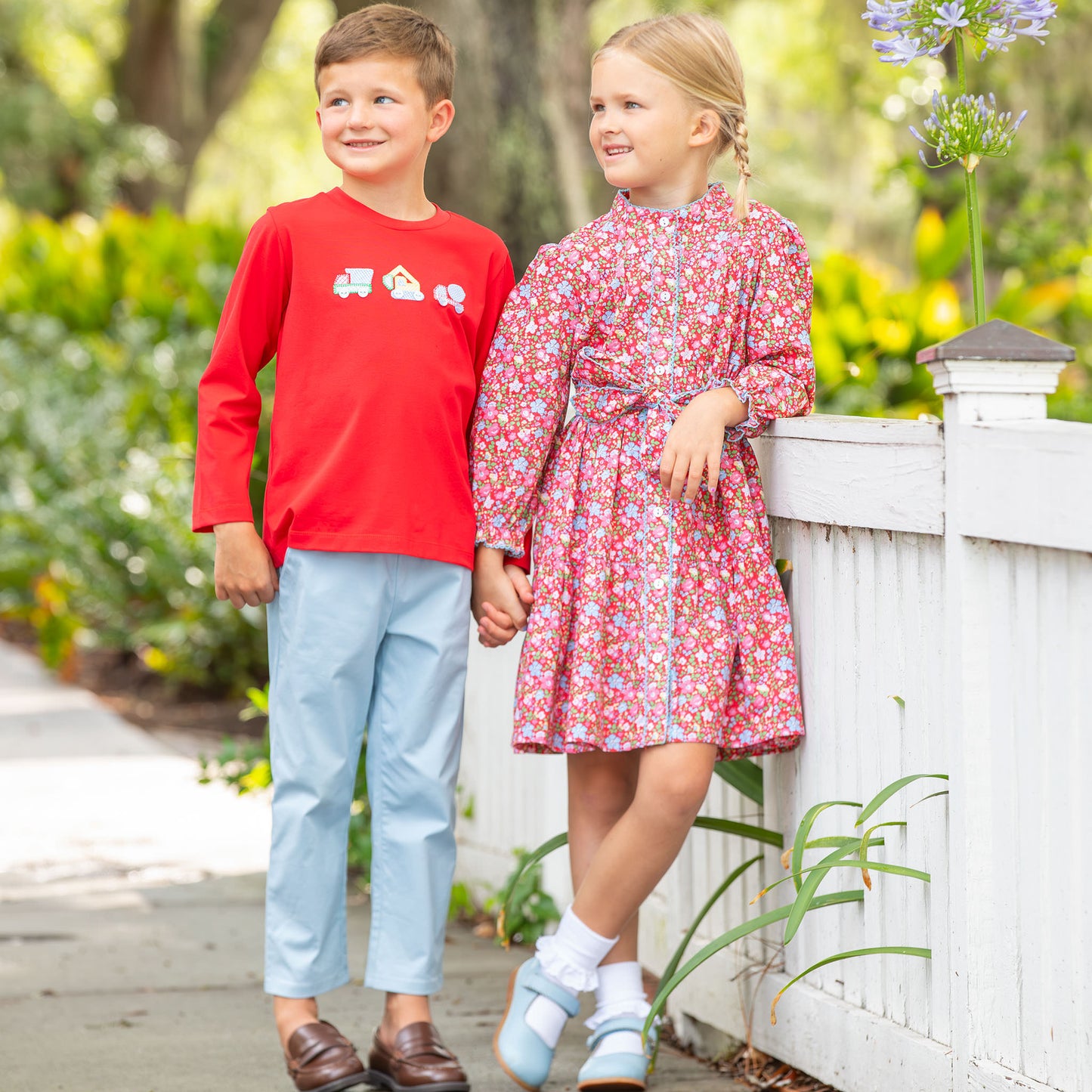 Boys Applique Shirt - Construction Trucks