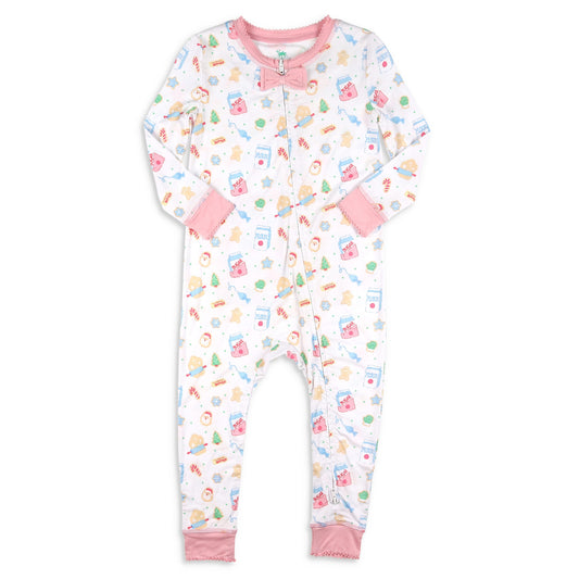 Pink Bamboo Onesie - Cookie Crew