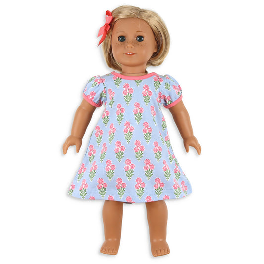 Coral Bouquet Play Dress - Doll