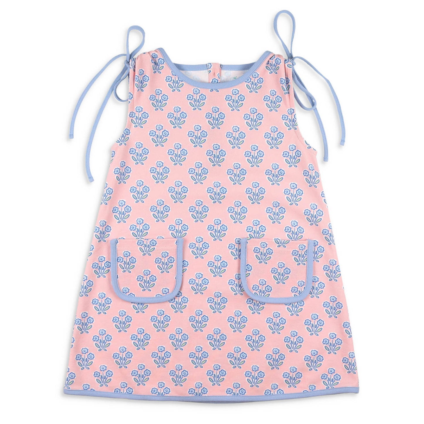 Cotton Candy Blooms Pique Knit Dress