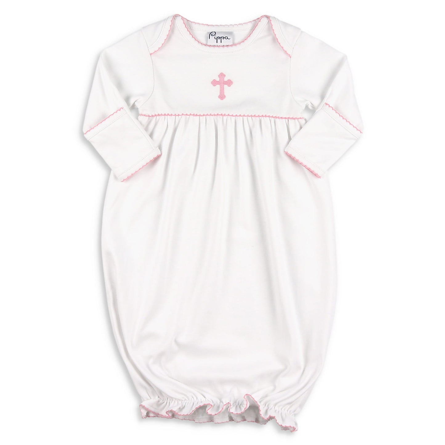 Girls Pima Gown - Crosses