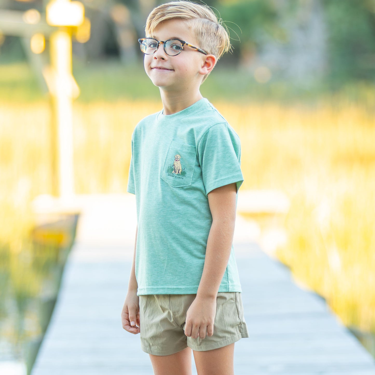 Drift Khaki Performance Shorts