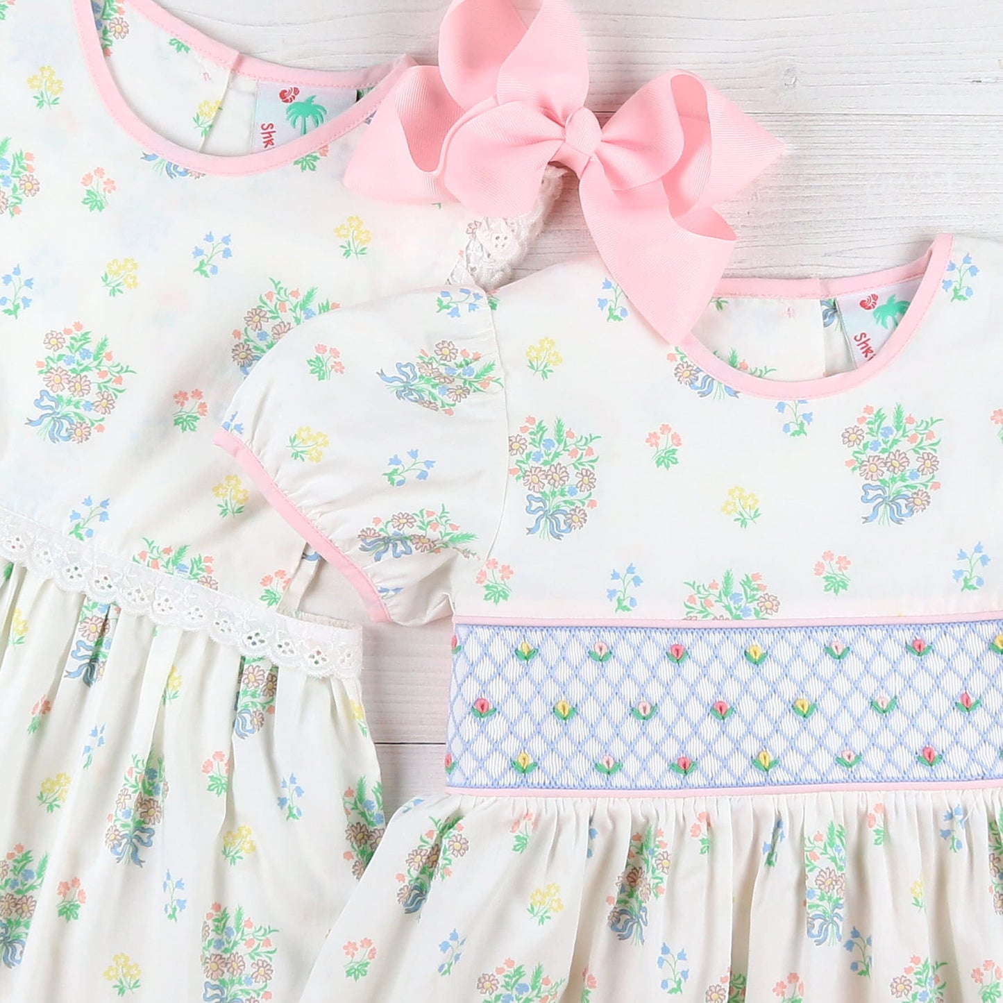 Bouquet Blooms Eyelet Dress