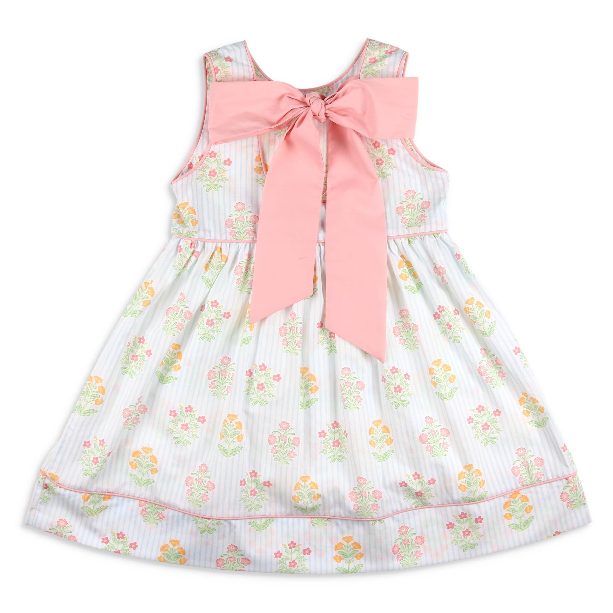 Girls Easter Bouquet Bow Dress 6 Shrimp and Grits Kids