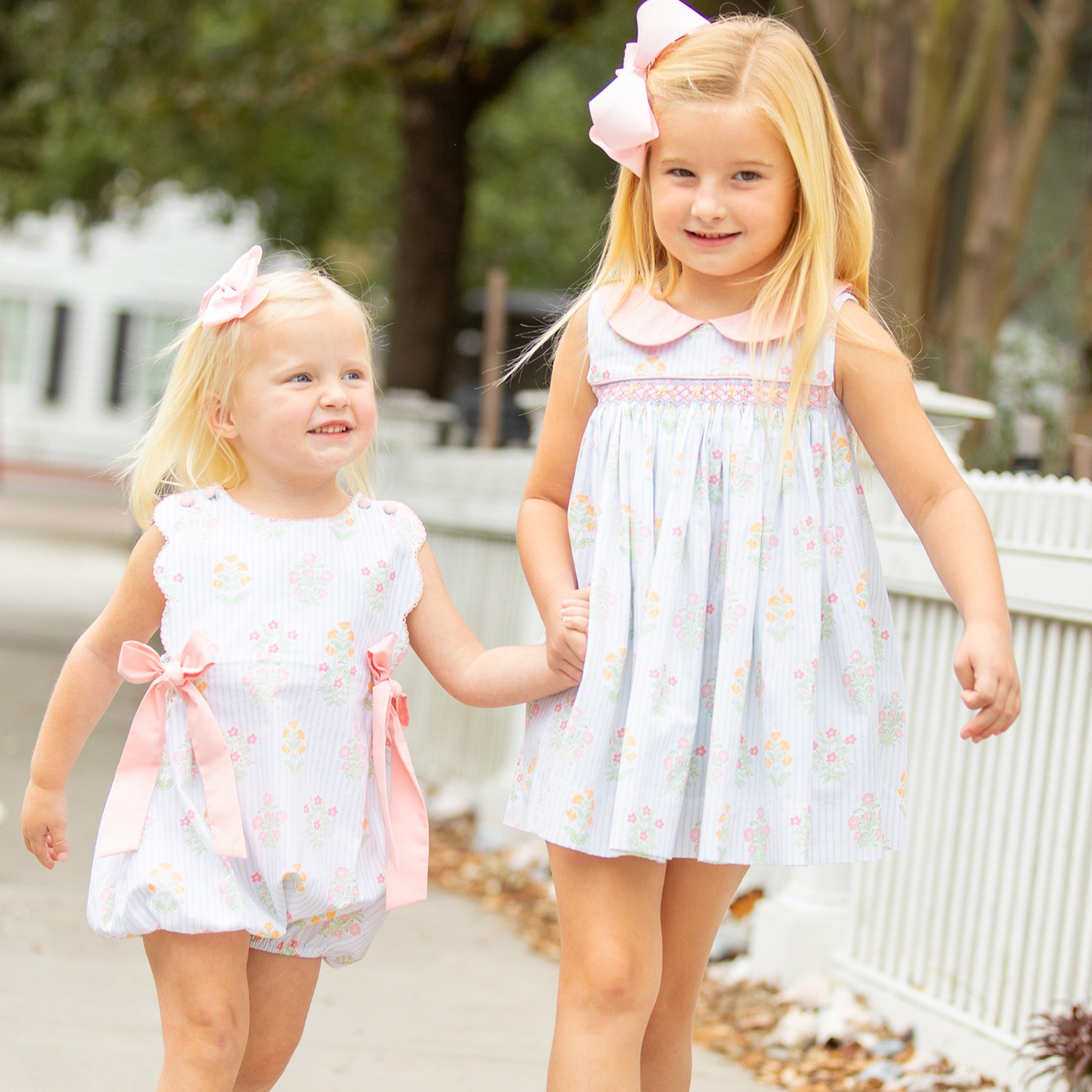 Matching smocked hot sale easter outfits