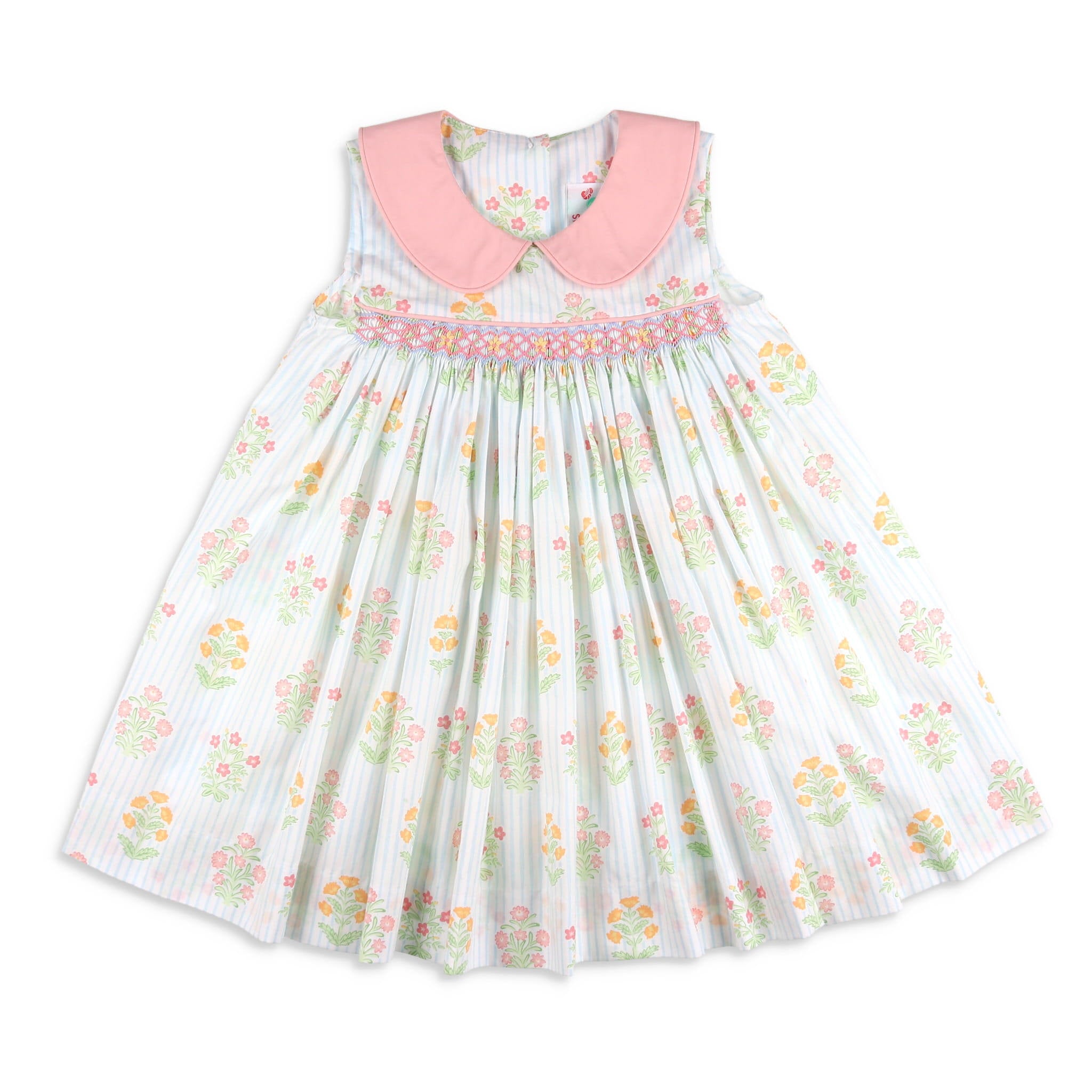 Girls smocked easter outlet dress