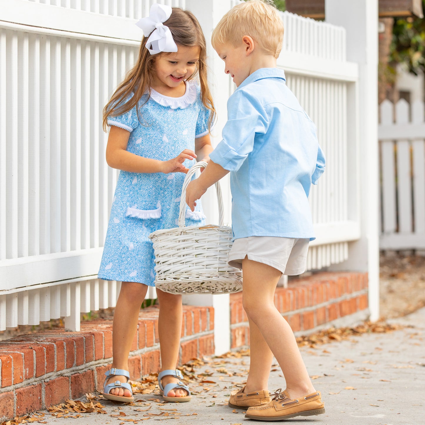 Girls Play Dress - Easter Bunny