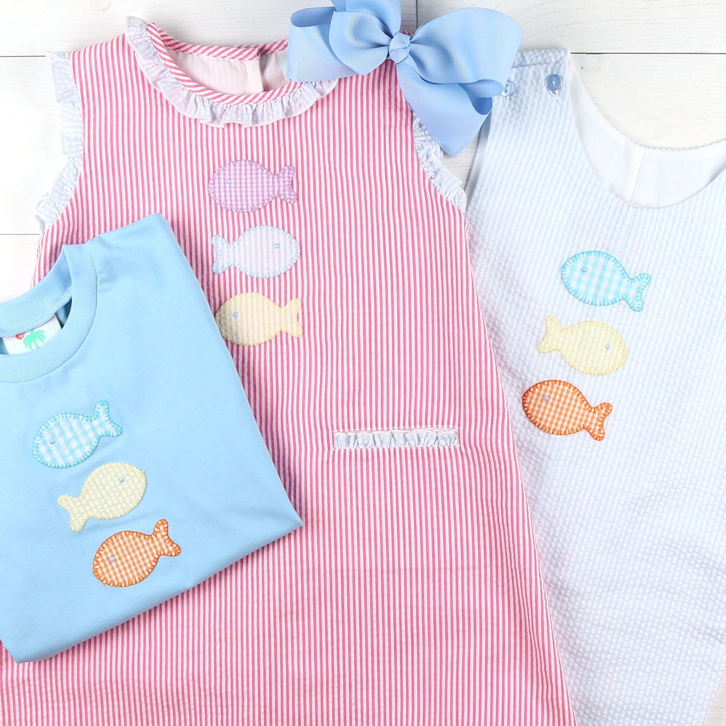 Boys Shortall - Colorful Fish