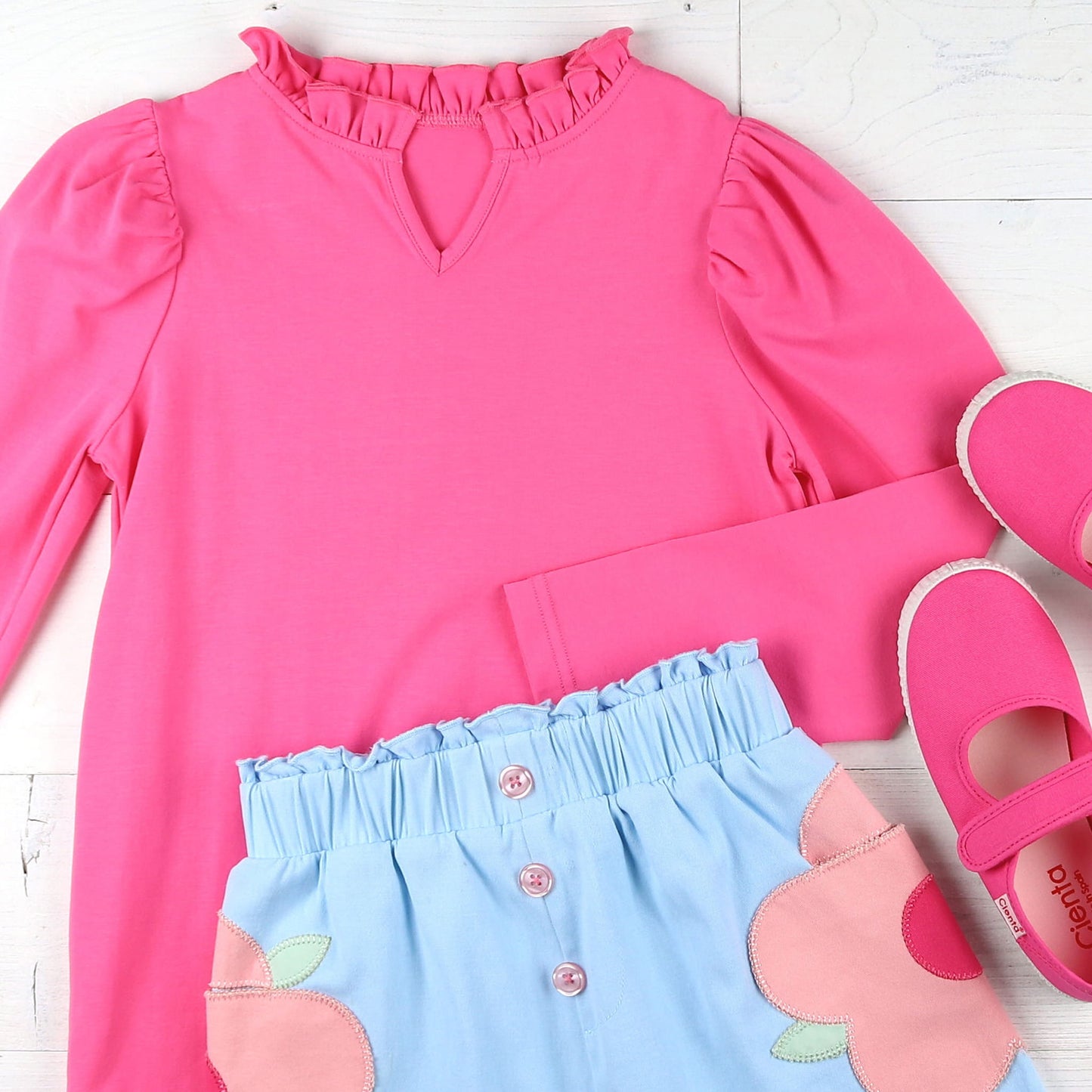 Girls Skirt - Flower Power