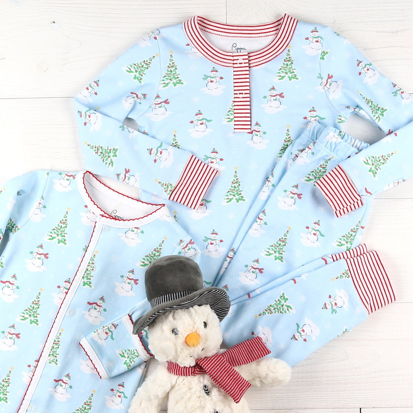 Unisex Pima Childrens Loungewear - Frosty