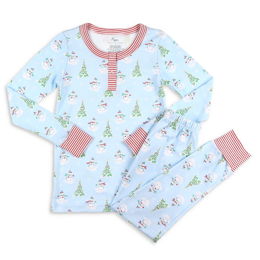 Unisex Pima Childrens Loungewear - Frosty