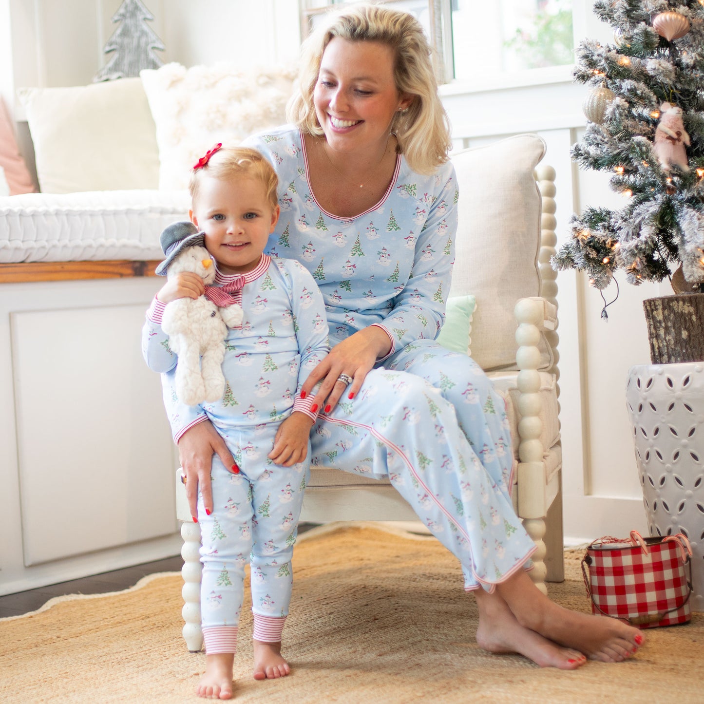 Unisex Pima Childrens Loungewear - Frosty