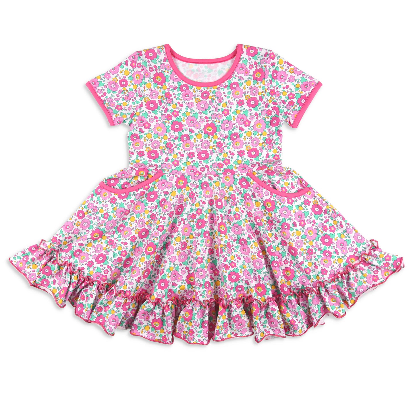 Girls Twirl Dress - Fruity Floral