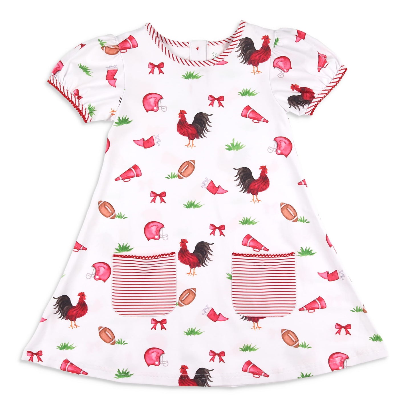 Gameday Rooster Eloise Dress