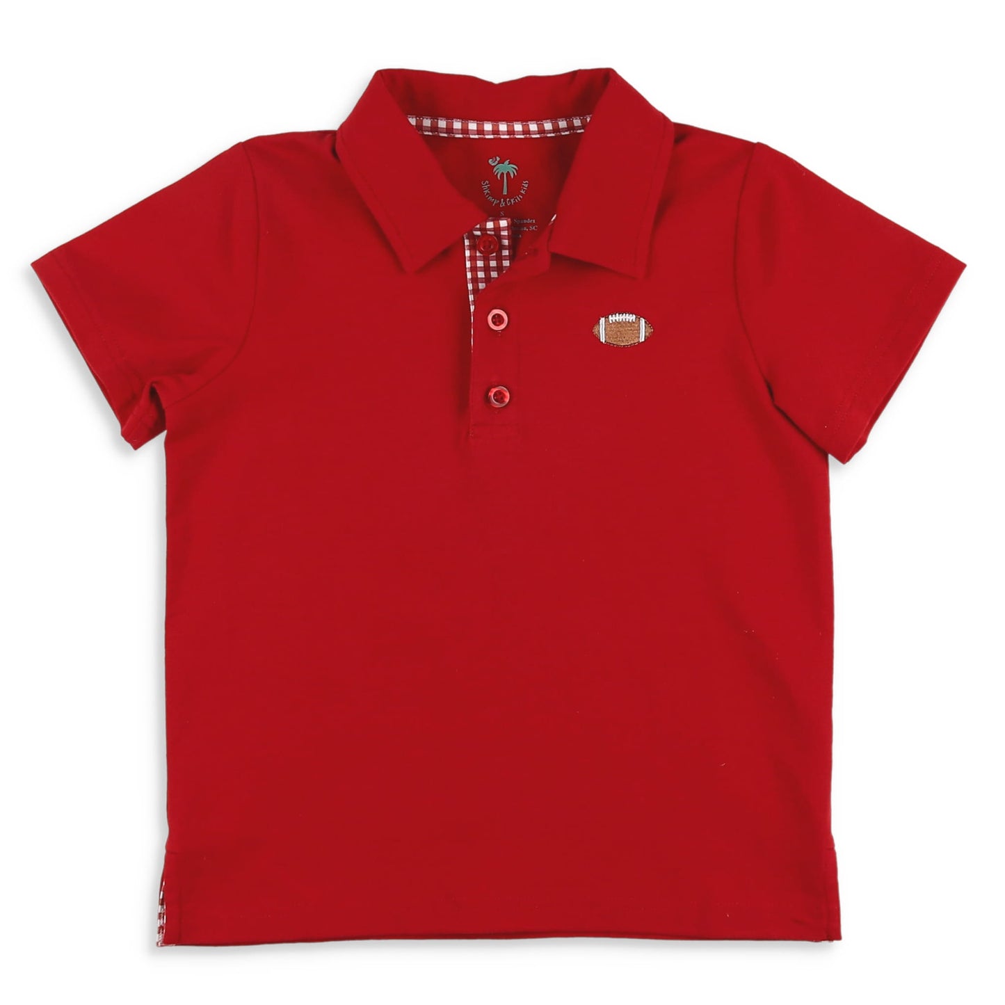 Boys Gameday Polo - Garnet