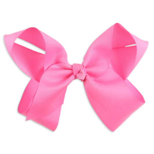 Geranium Pink Biggie Bow