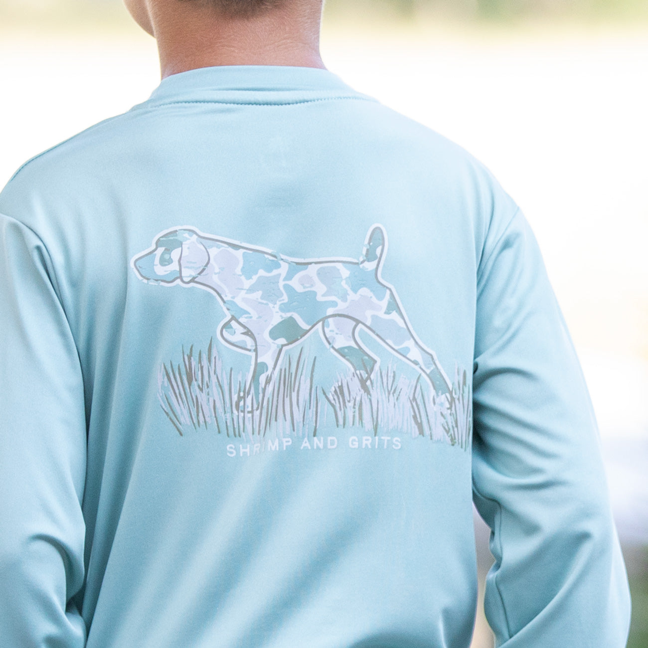 Close-up of German Shorthair Grapic Tee Close