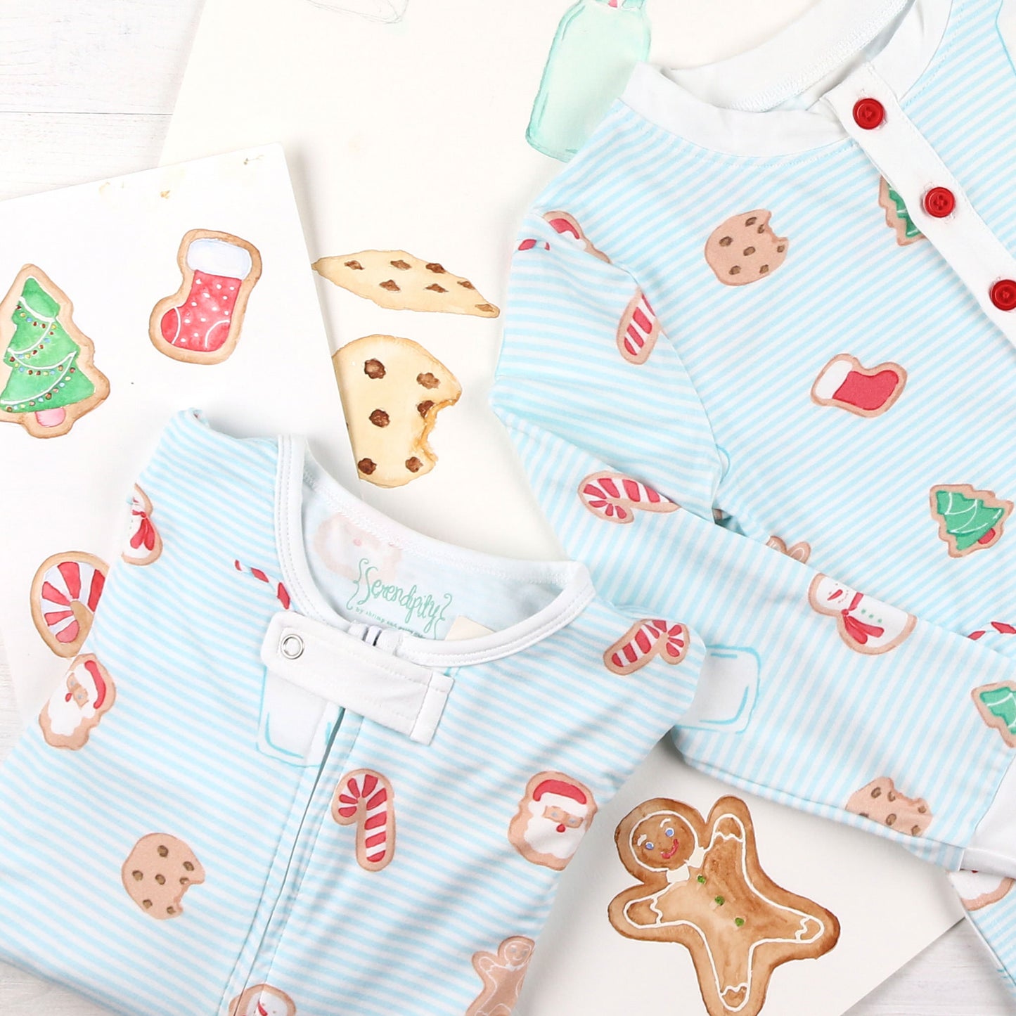 Milk & Cookies Onesie