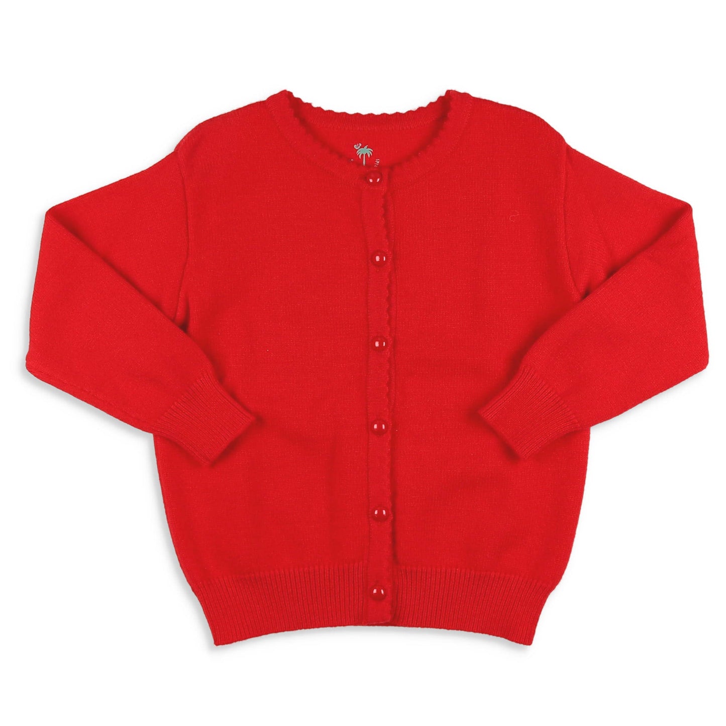 Girls Red Sweater