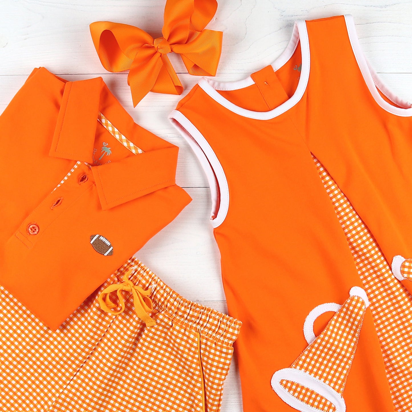 Boys Gameday Polo - Orange