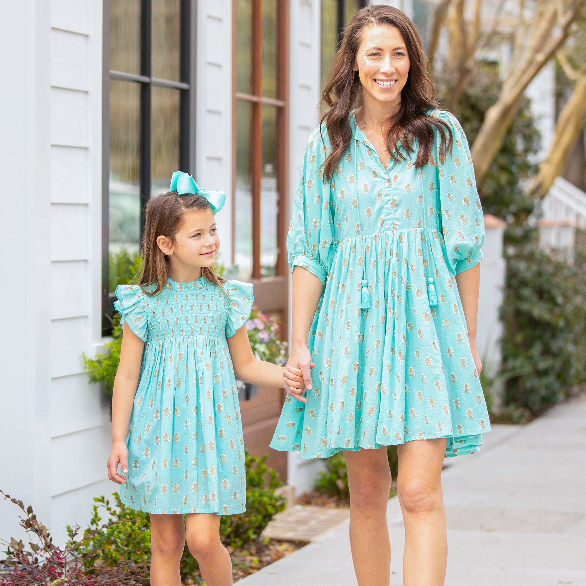 How To Make Mommy and Me Bubble Gauze Dresses Online