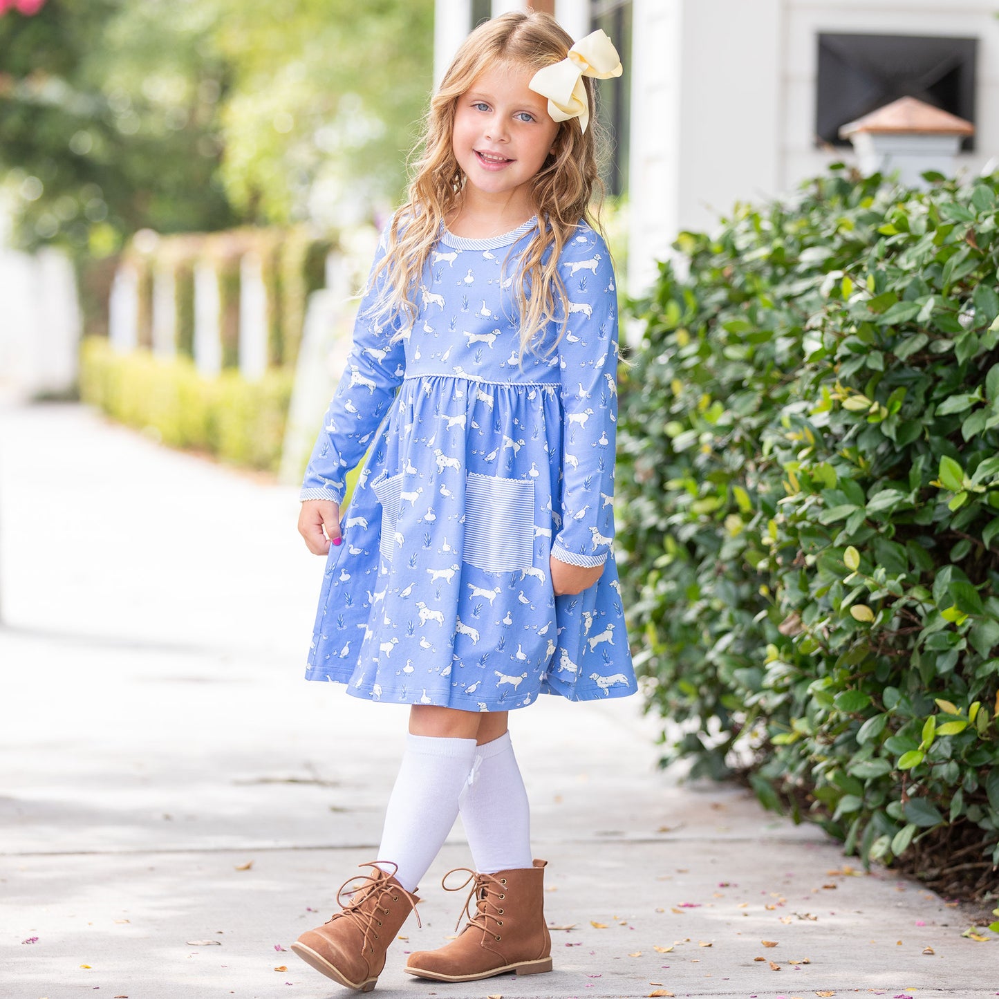 Girls Twirl Dress - Golden & Goose