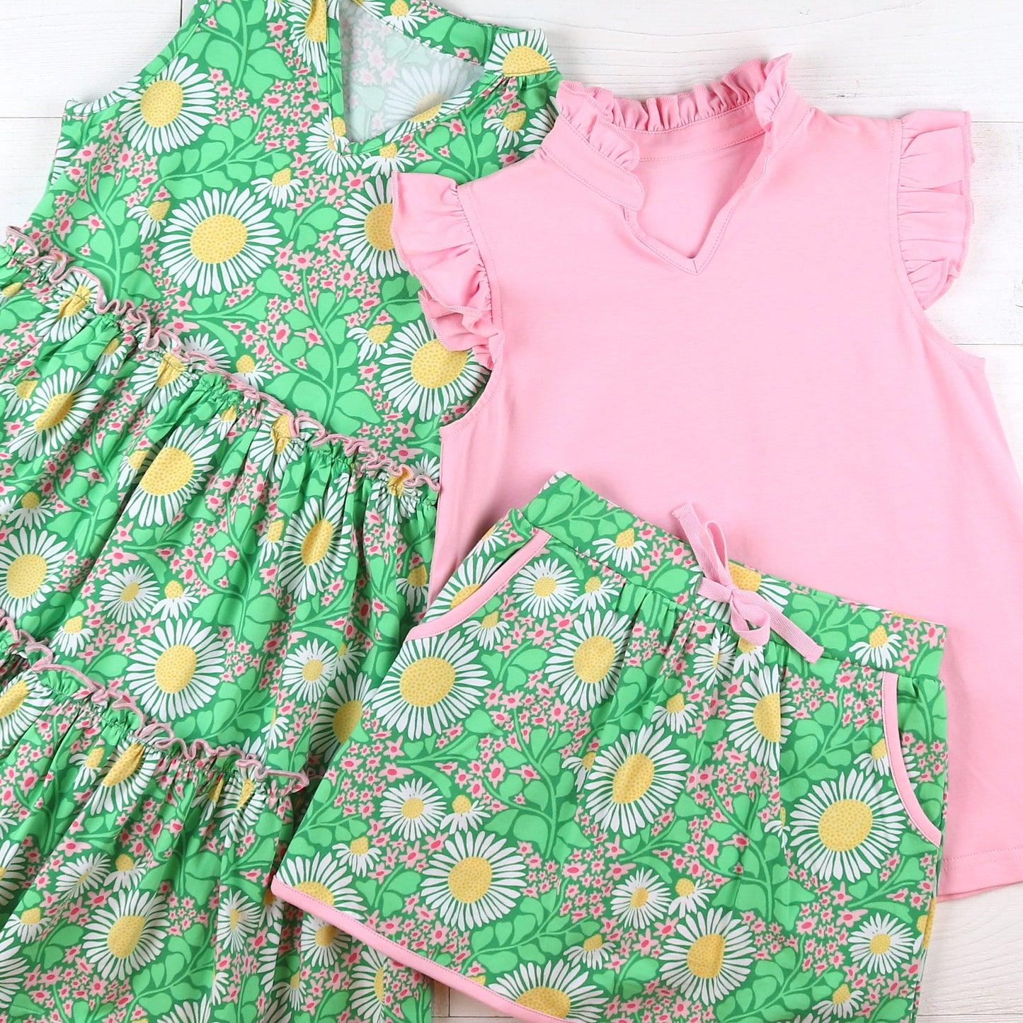 Green Meadow Skort