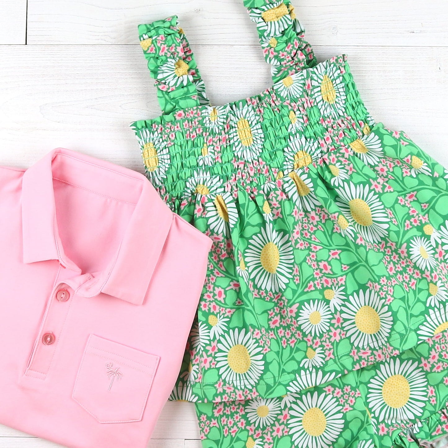 Green Meadow Short Set