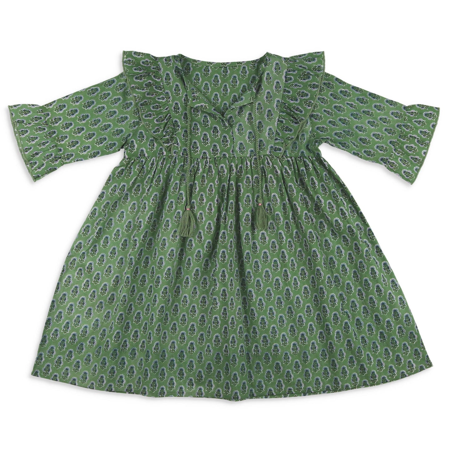 Girls Maisy Dress- Green Gables