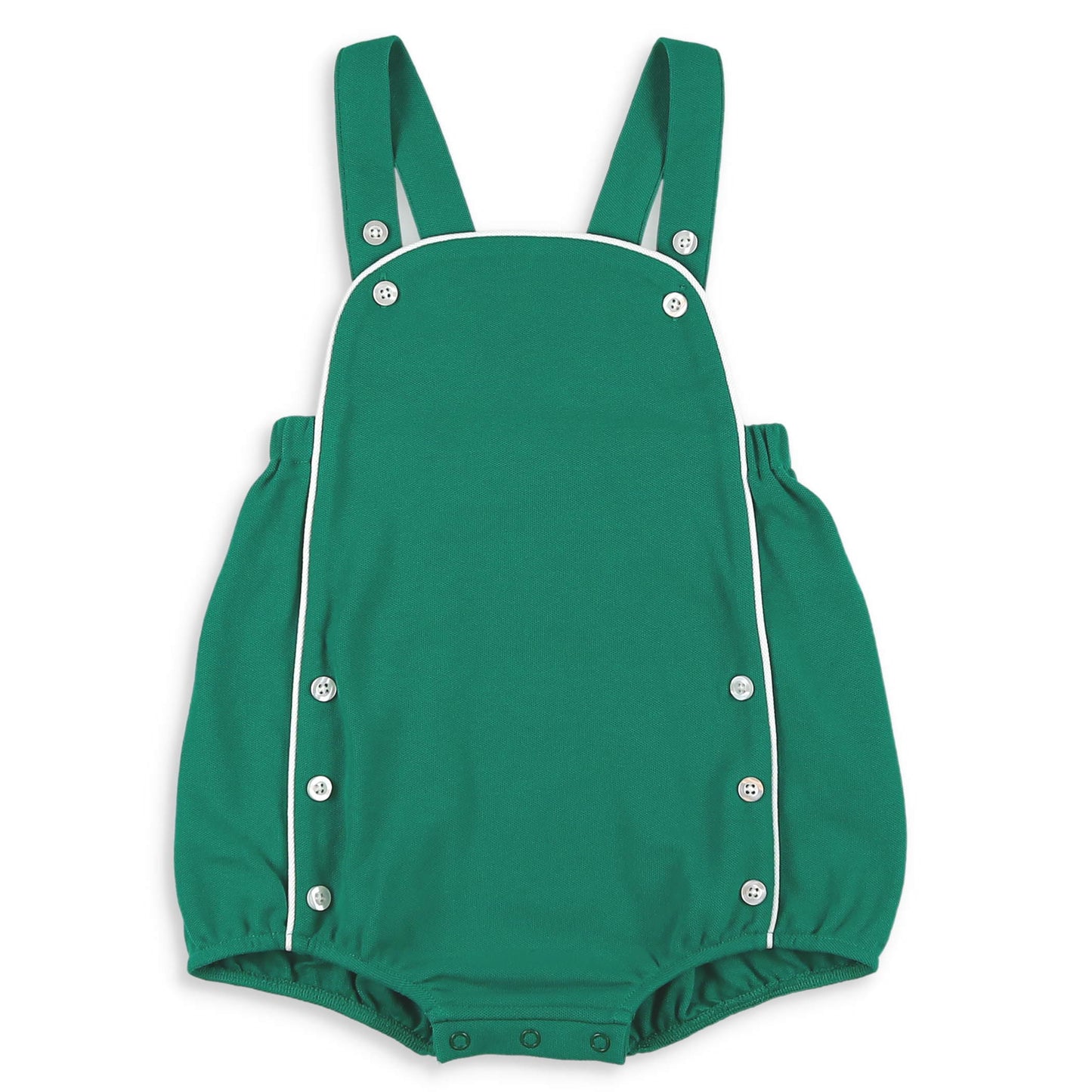 Green Pique Knit Bubble
